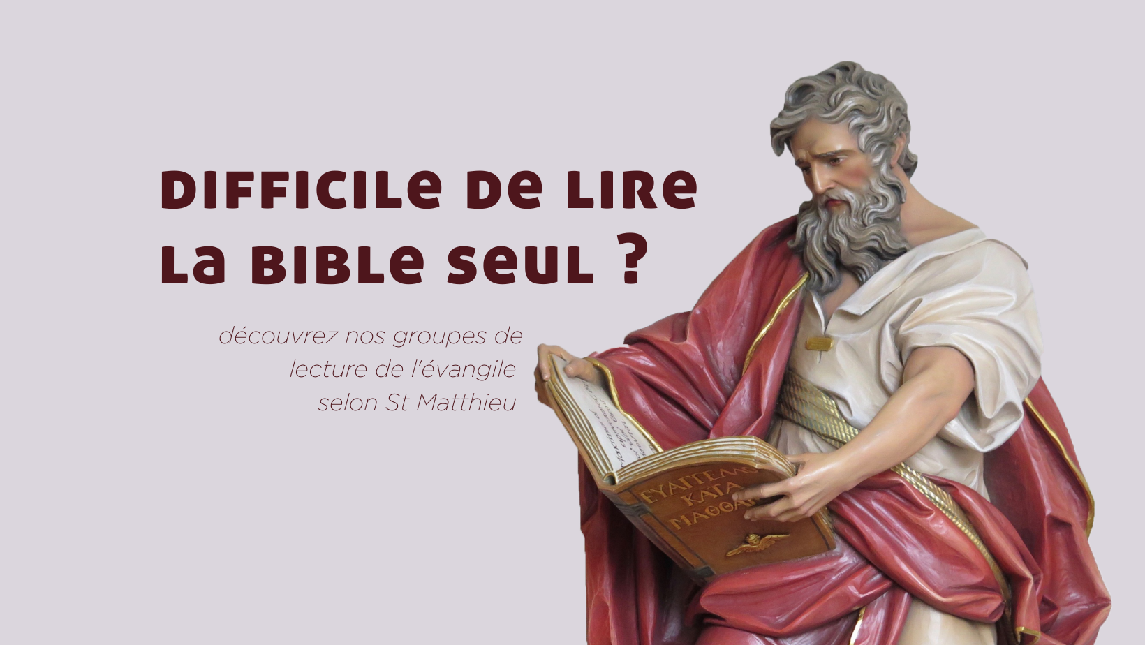 Les groupes de lecture de l’Evangile